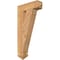 Ekena Millwork Traditional Arts & Crafts Smooth Bracket, Western Red Cedar, 3 1/2"W x 14"D x 26"H BKT04X14X26TRA03SWR - alternate 1
